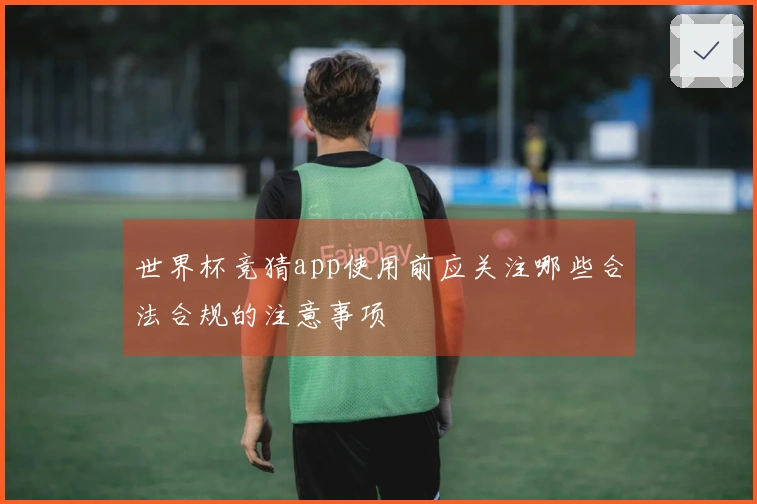世界杯竞猜app使用前应关注哪些合法合规的注意事项